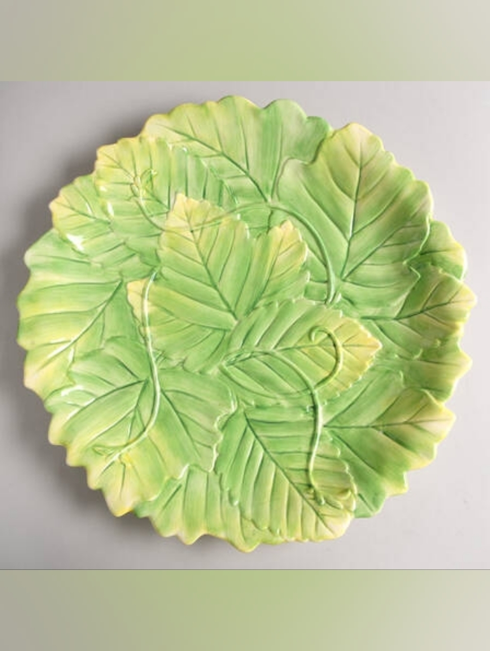 Fitz and Floyd Le Lapin Ceramic Plate